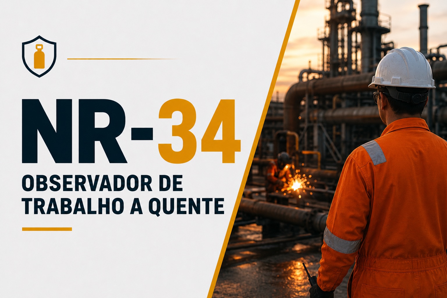NR-34 Observador de Trabalho a Quente