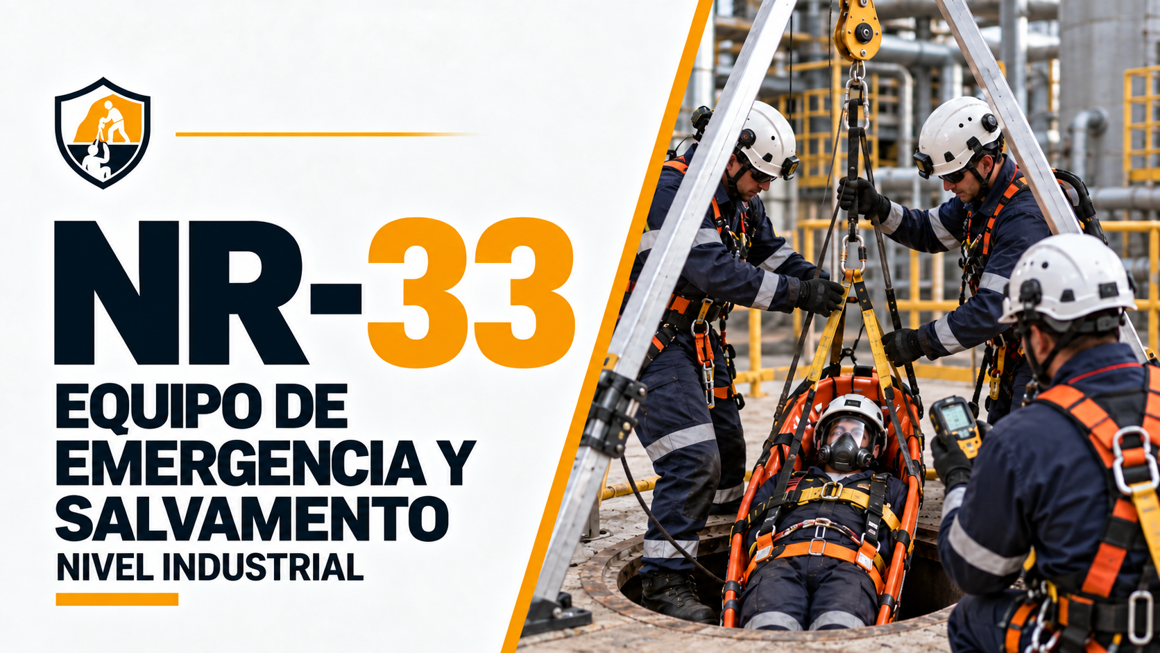 NR-33 Equipo de Emergencia y Salvamento - Nivel Industrial