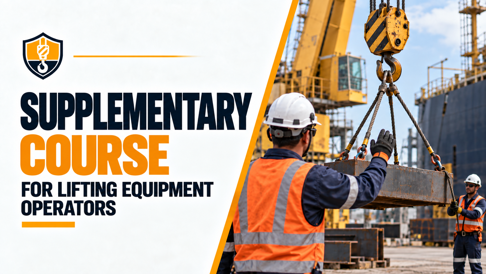Supplementary Course for Lifting Equipment Operators