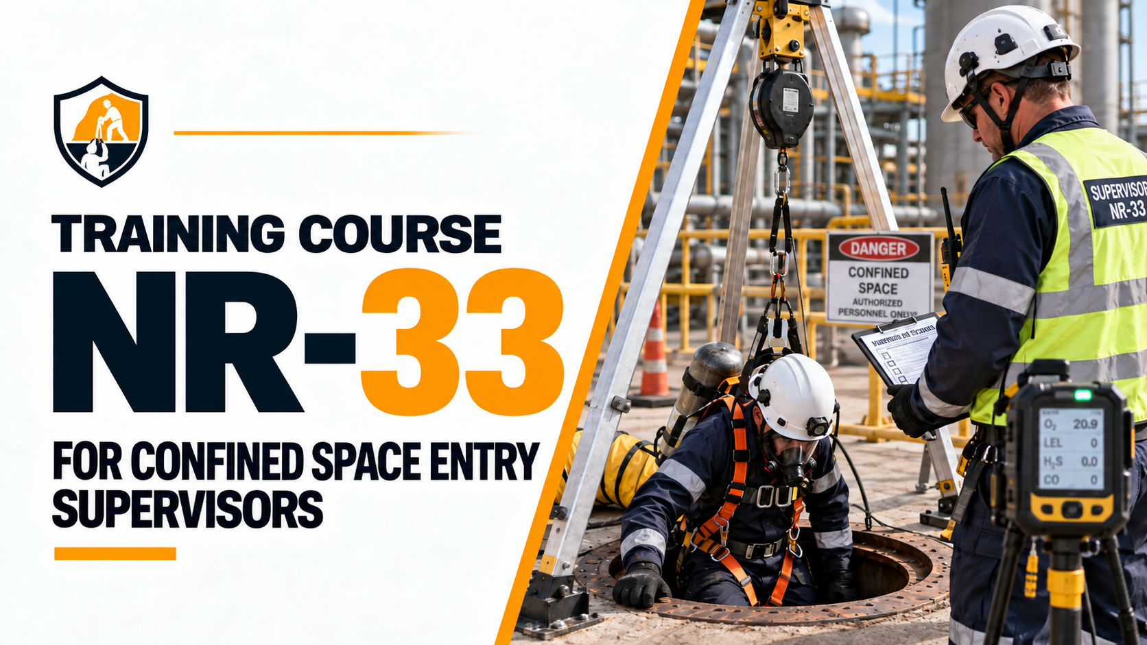 Training Course for Confined Space Entry Supervisors (NR-33)